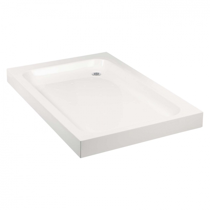 Classic Height Stone Resin White Shower Tray 1200 x 760mm