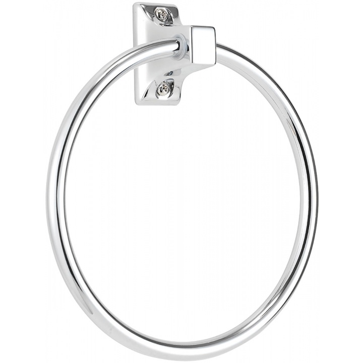 Croydex Sutton Towel Ring Chrome
