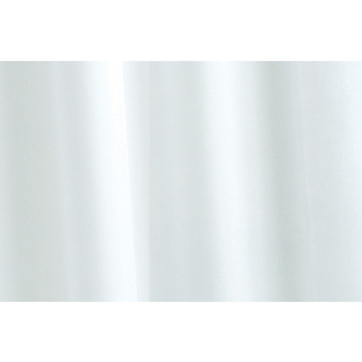 Croydex White PVC Shower Curtain 1800 x 1800mm
