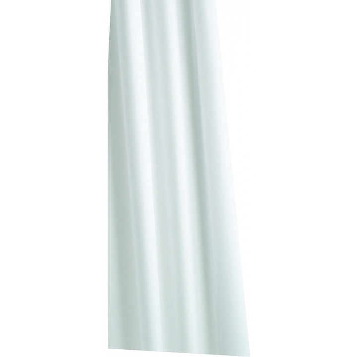 Croydex White Textile Shower Curtain 1800 x 2000mm