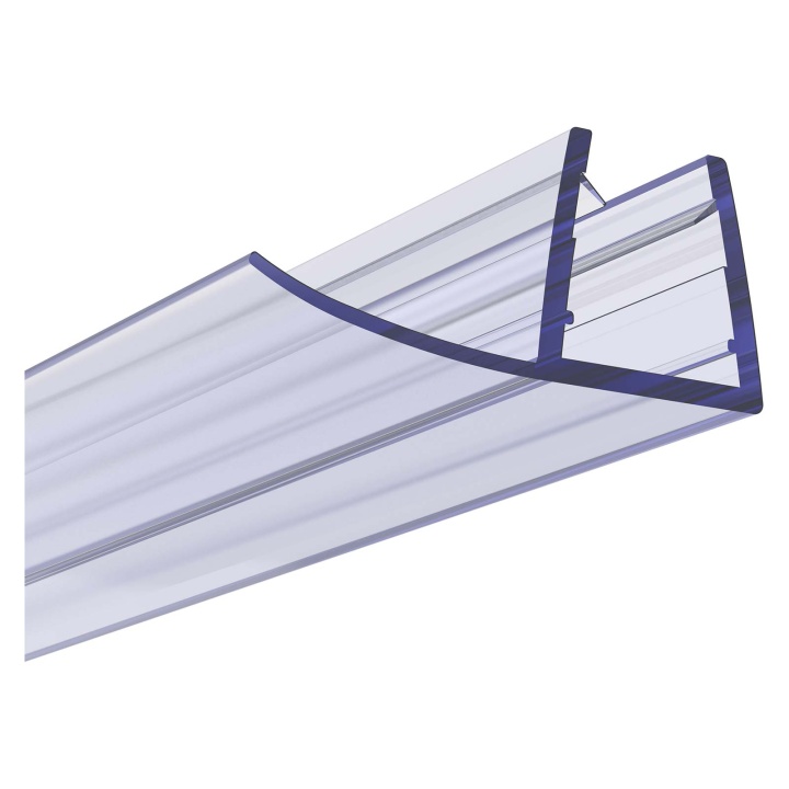 Aqualux Shower Door Seal for Quadrant & Sliding Enclosures 8mm x 2m