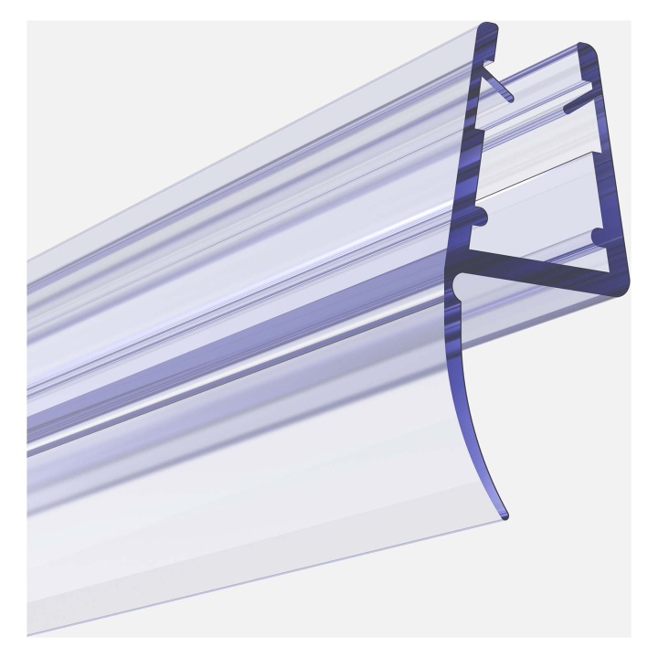Aqualux Shower Door Seal for Pivot Door Enclosures 6mm x 2m Selco
