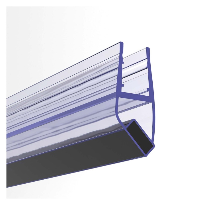 Aqualux Shower Door Seal for Quadrant & Sliding Enclosures 6mm x 2m