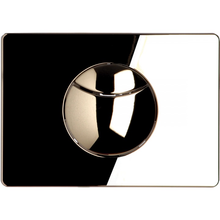 Multikwik Crescent Flush Plate Chrome