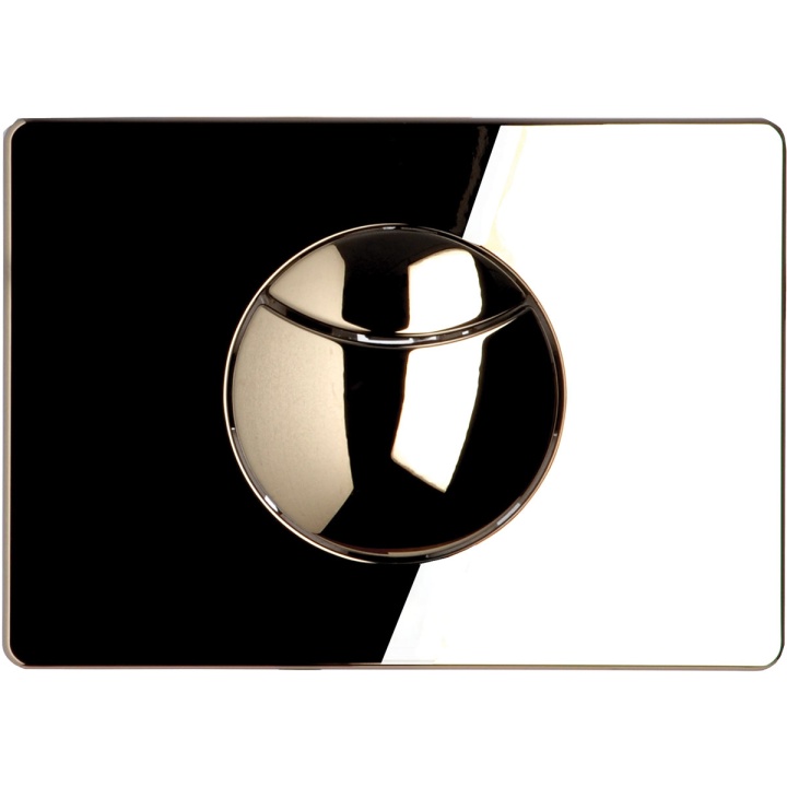 Multikwik Crescent Flush Plate Chrome