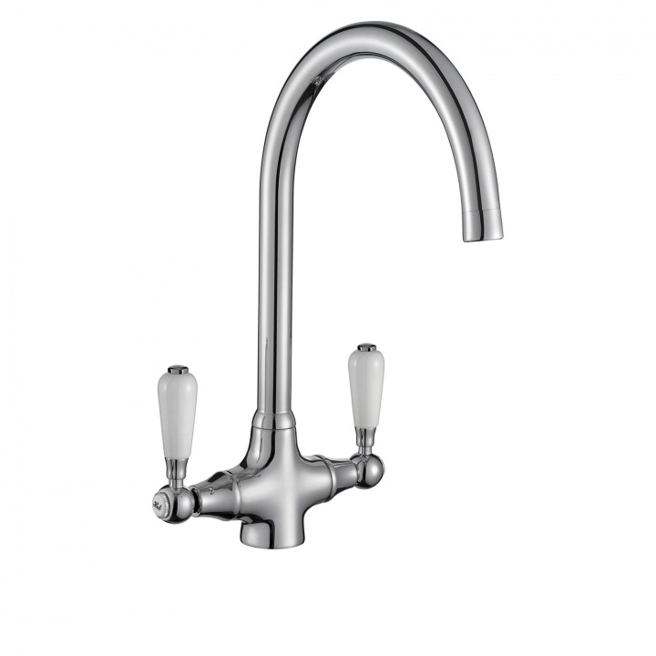Comap Rune Kitchen Sink Mixer Tap with Ceramic Handles