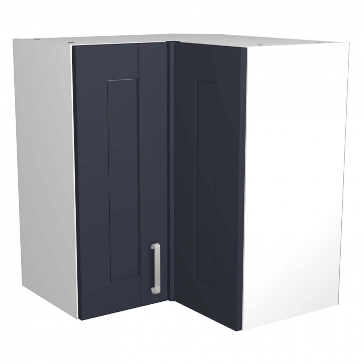 Verona Navy 635mm Corner Wall Unit Selco