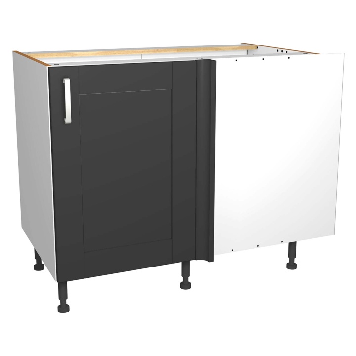 Verona Dark Grey 1000mm Corner Base Unit