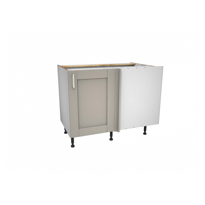 Verona Pebble 1000mm Corner Base Unit Kitchen Selco Selco