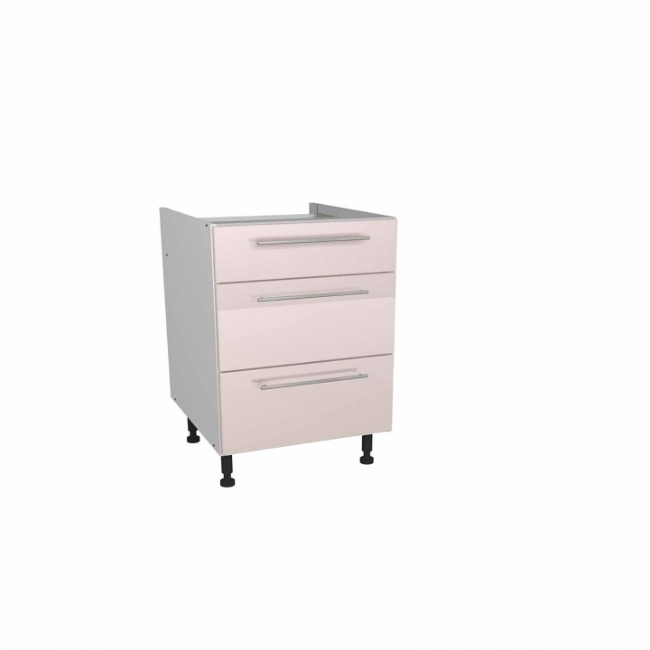 Paris Cashmere 600mm Three Drawer Unit