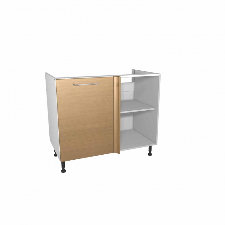 Lisbon Oak 1000mm Corner Base Unit