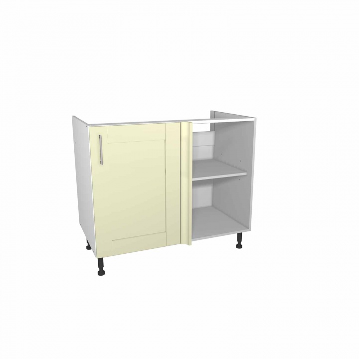 Verona Cream 1000mm Corner Base Unit