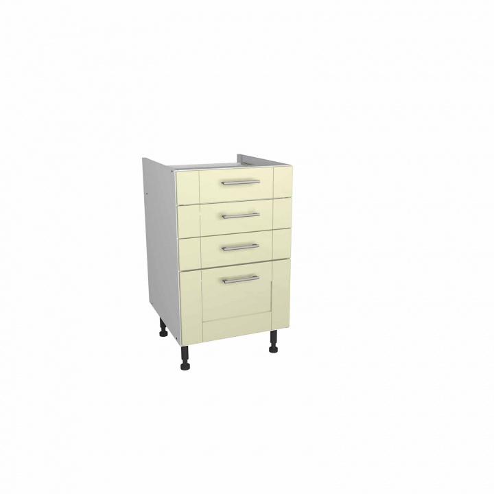 Verona Cream 500mm Four Drawer Unit