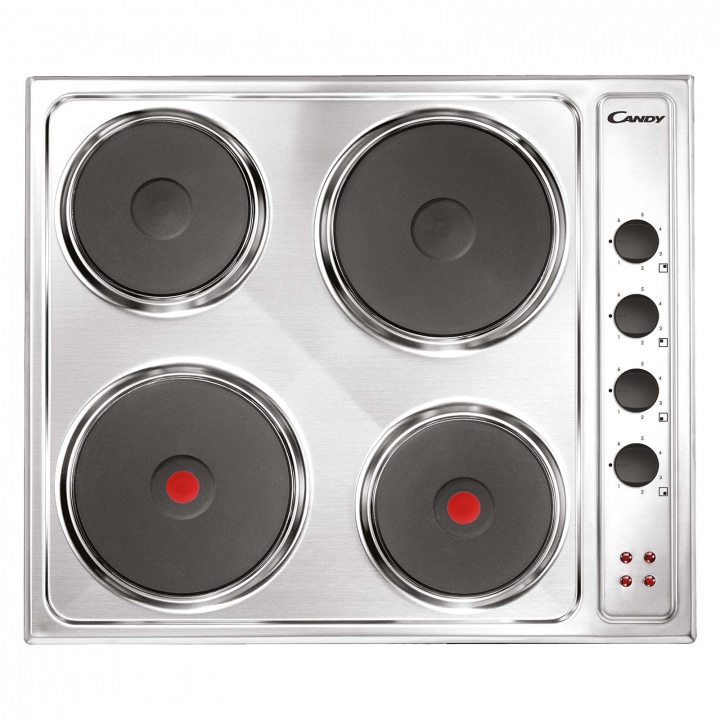 Candy 60cm 4 Zone Solid Plate Electric Hob