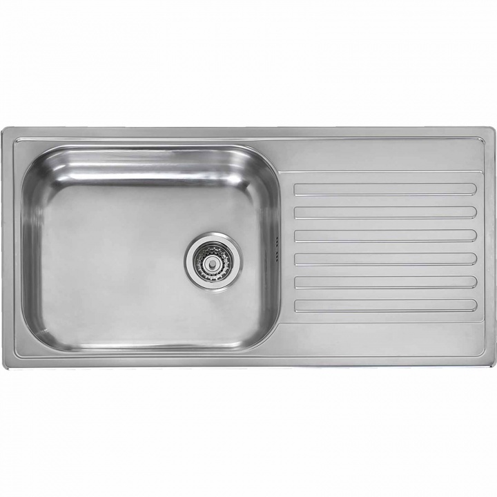 Reginox Minister Large Bowl Reversible Stainless Steel Kitchen Sink & Tap Pack