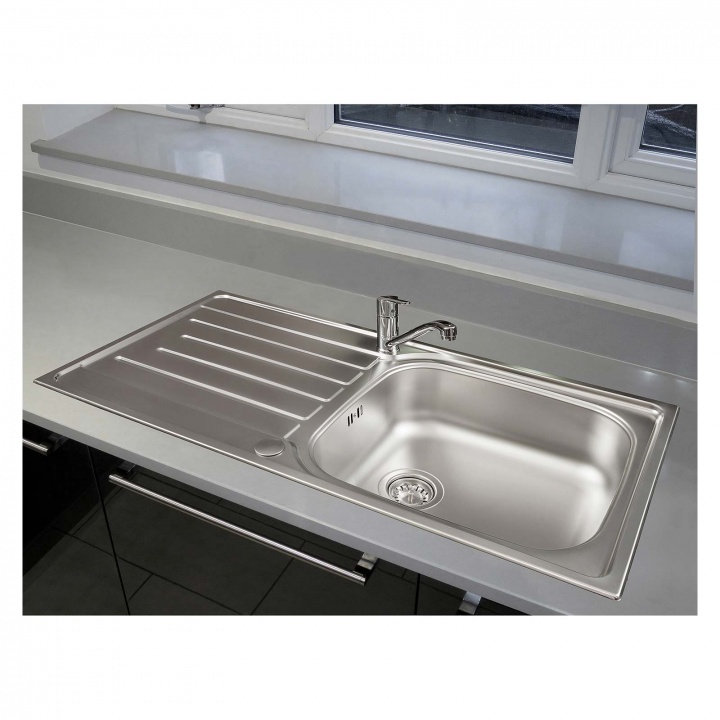 Reginox Daytona 1.0 Bowl Stainless Steel Kitchen Sink & Tap Pack