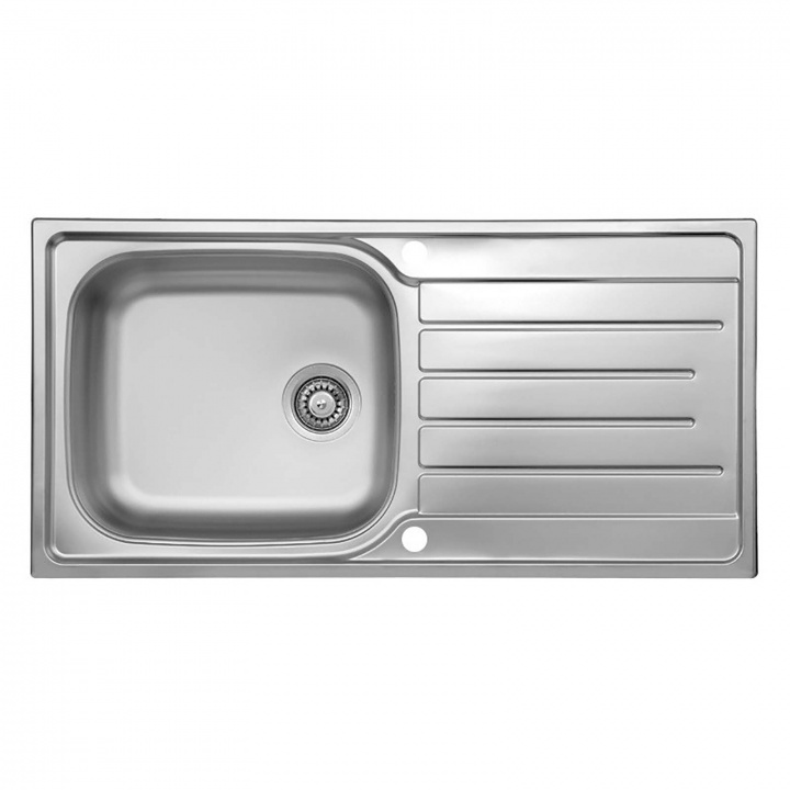 Reginox Daytona 1.0 Bowl Stainless Steel Kitchen Sink & Tap Pack