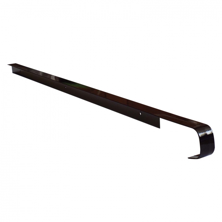 Worktop Butt Joint Black 30mm With 10mm Radius