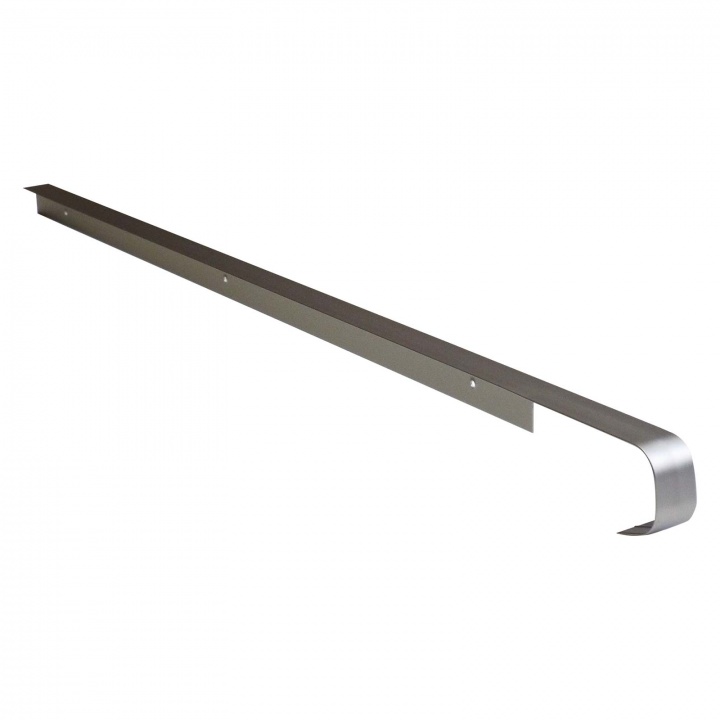 Worktop Butt Joint Silver 30mm With 10mm Radius