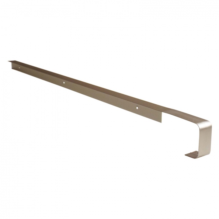 Worktop Butt Joint Silver 40mm With 6mm Radius