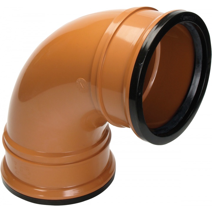 110mm 87.5° Double Socket Bend