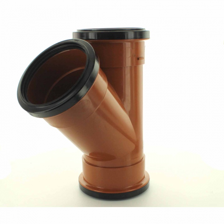 110mm 45° Triple Socket Junction