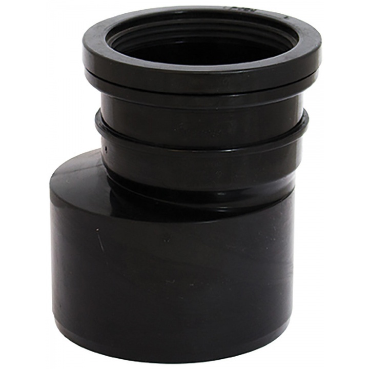 110mm x 82mm Level Invert Reducer Black