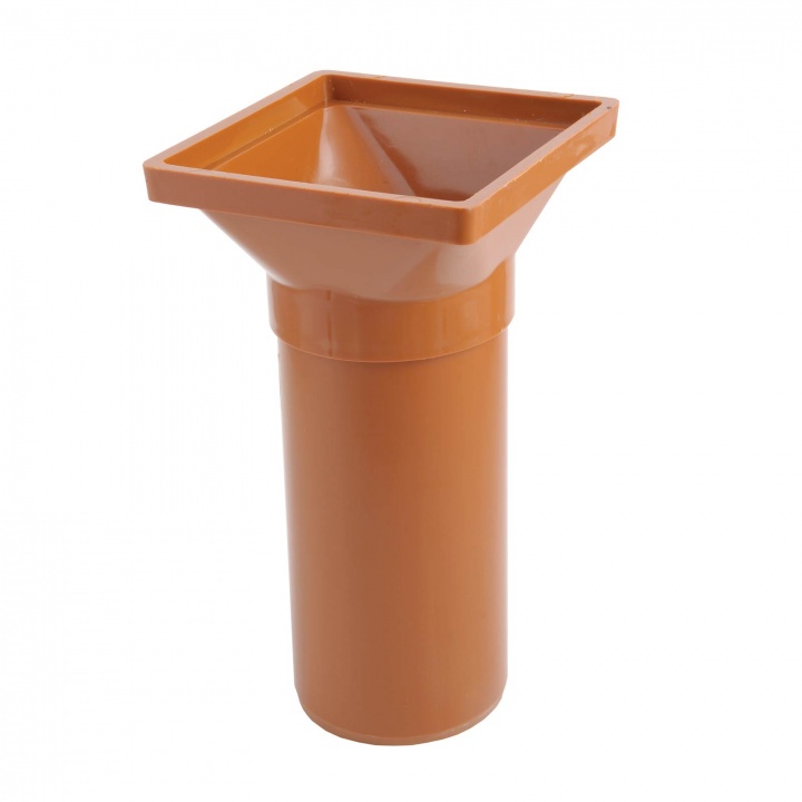 110mm Square Hopper Spigot