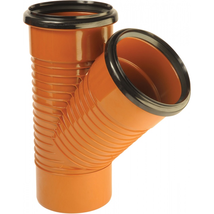 160mm 45° Double Socket Single Equal Junction