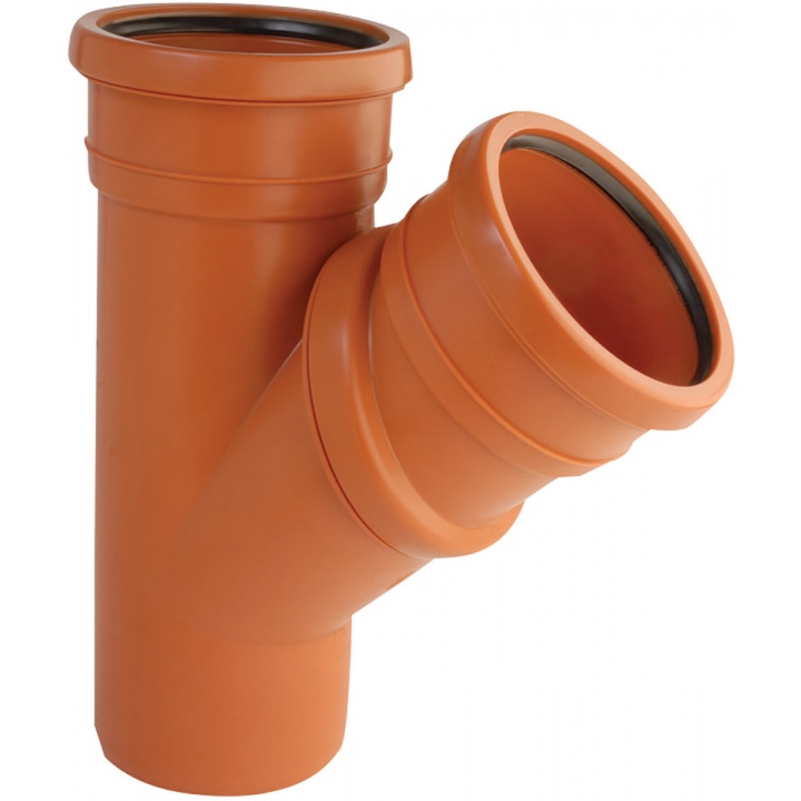 110mm Double Socket Branch