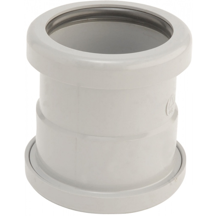 110mm Slip Coupling Grey