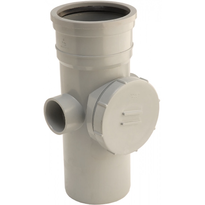 110mm Access Pipe Grey