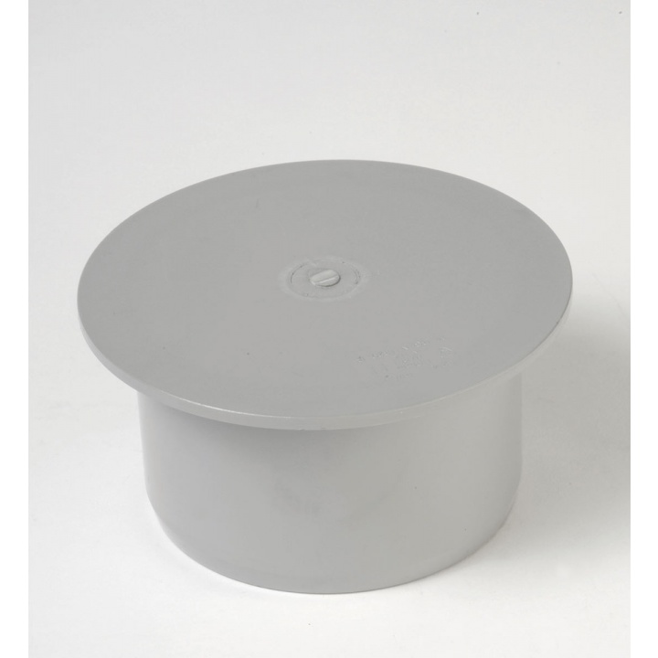 110mm Socket Plug Grey