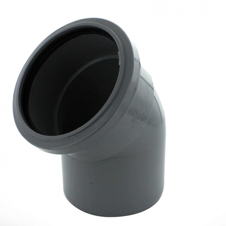 110mm 135° Bend Grey