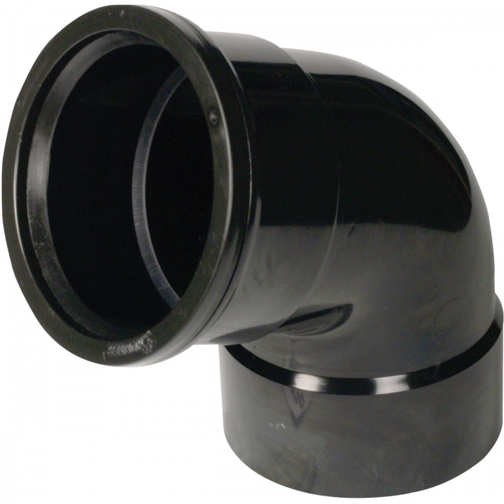 110mm 112.5° Offset Bend Top Black