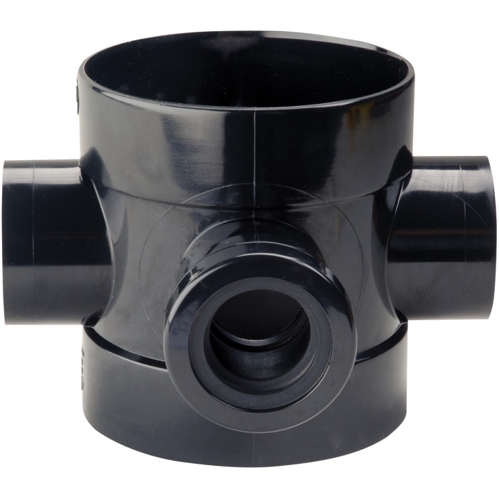 110mm 32mm Short Boss Pipe Black