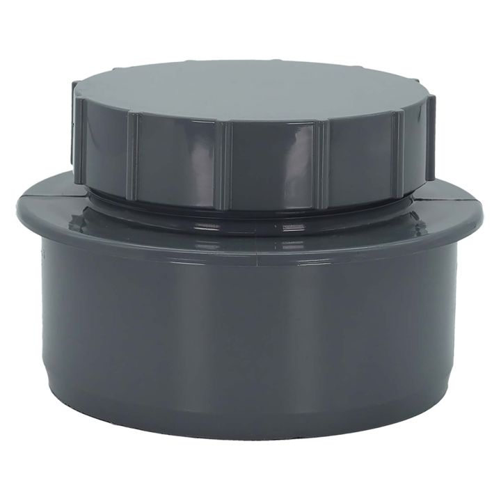 FloPlast Grey 110mm Soil Screwed Access Cap