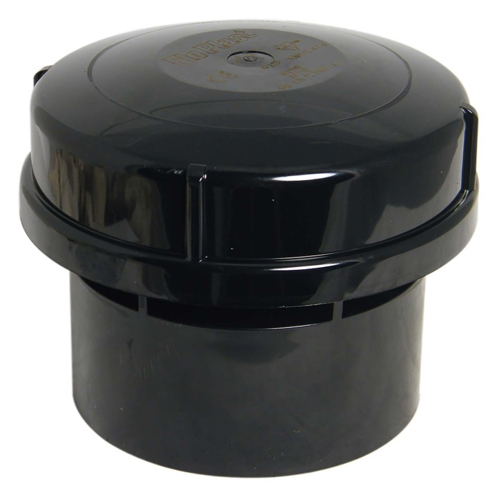 FloPlast Black 110mm Soil Air Admittance Valve Selco