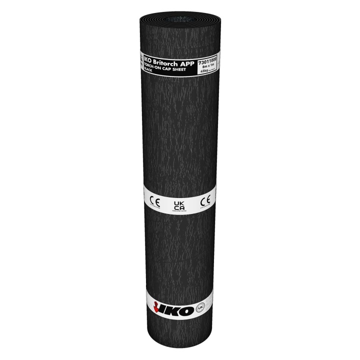 IKO Black Britorch APP Torch-On Capsheet 8m