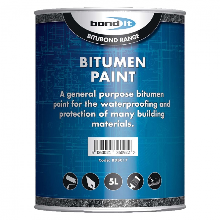 BituBond Bitumen Paint Black 5 ltr