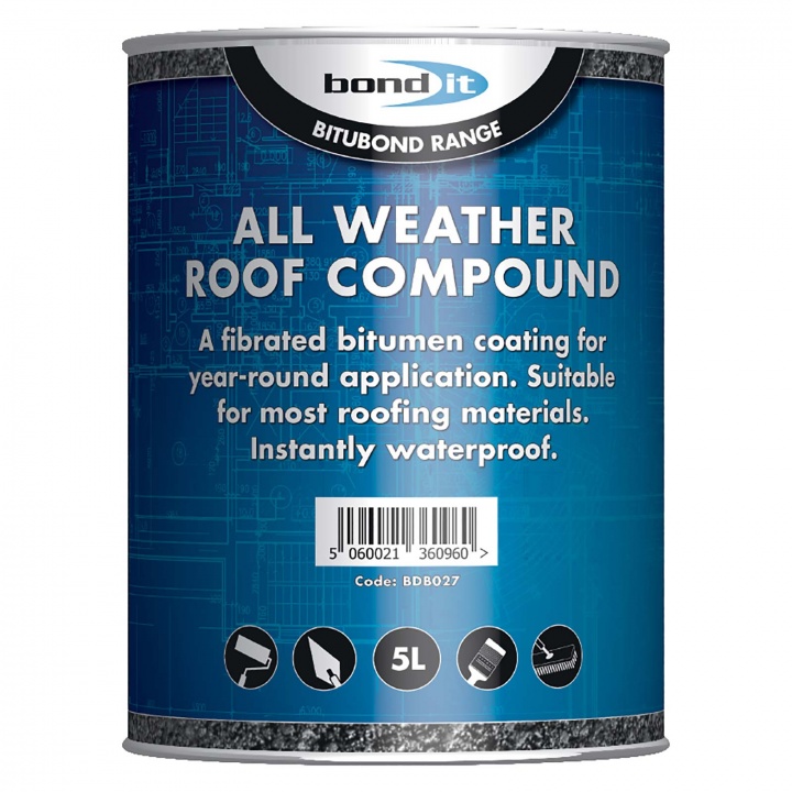 BituBond All Weather Roofing Compound Black