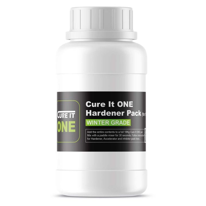 Cure It ONE Winter Hardener Pack (for 18kg can)