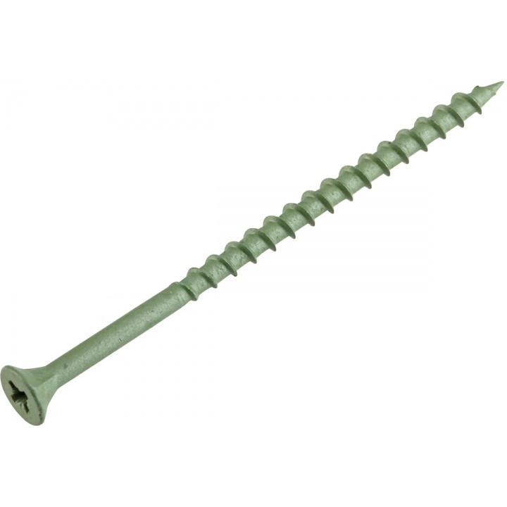 Unifix Decking Screw Green No10 x 3" Pk 100