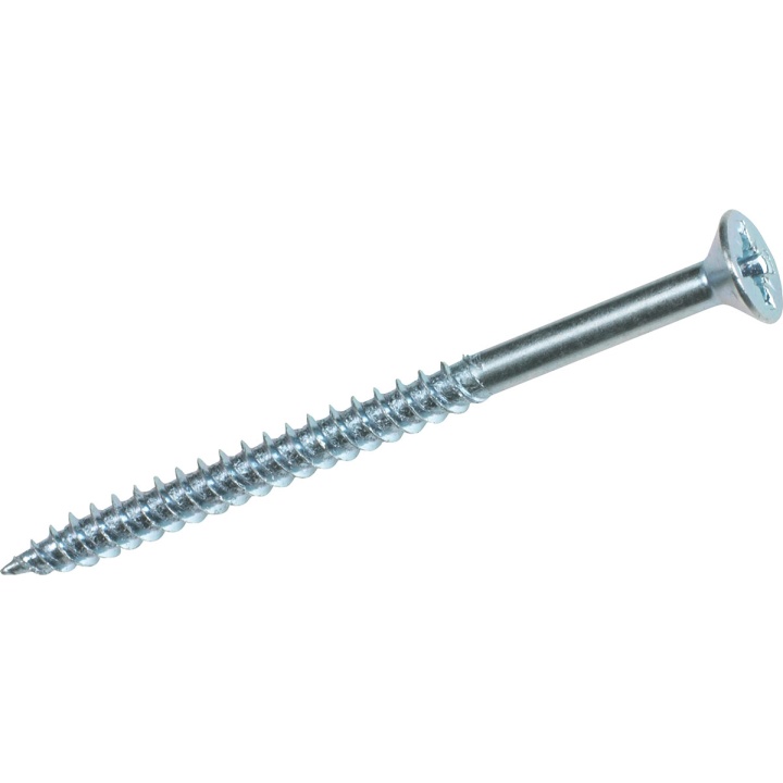 Unifix Twin Thread Woodscrew Bzp No10X4In Pk15 CE