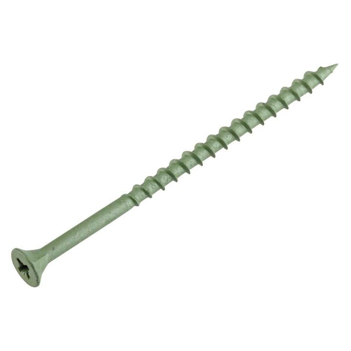 Unifix Green Decking Screws No8 x 50mm (2") Pack of 150