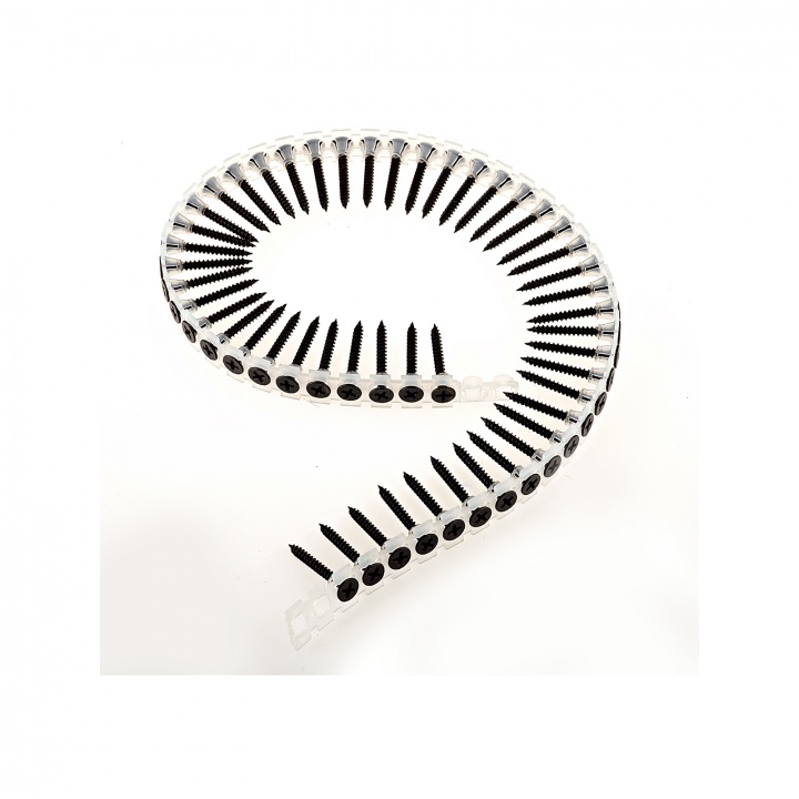 Unifix Collated Drywall Screw Black 3.5 x 50mm (Pk 1000)