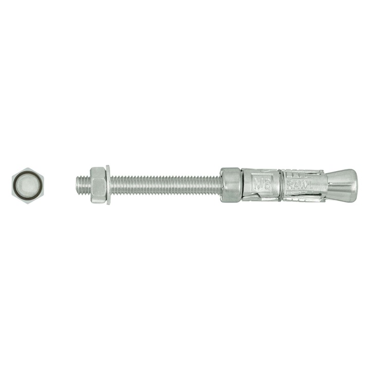 Rawlplug Projecting Rawlbolt M08 x 125mm Pack of 25