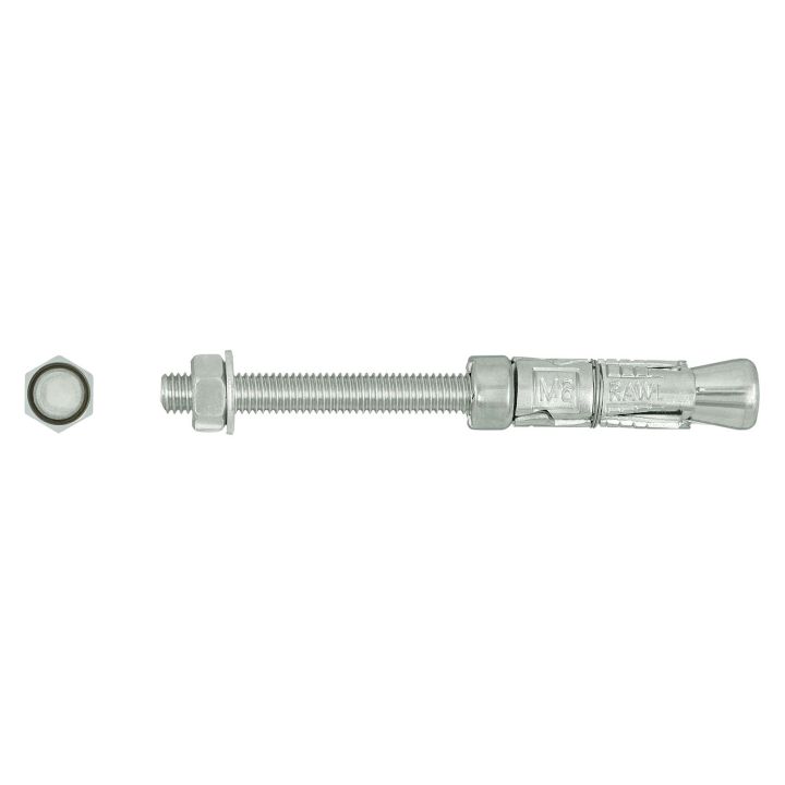 Rawlplug Projecting Rawlbolt M08 x 125mm Pack of 25