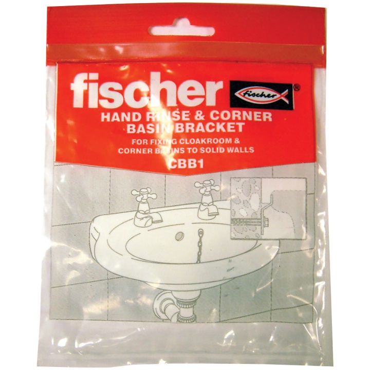Fischer Small & Corner Basin Fixing Set Selco