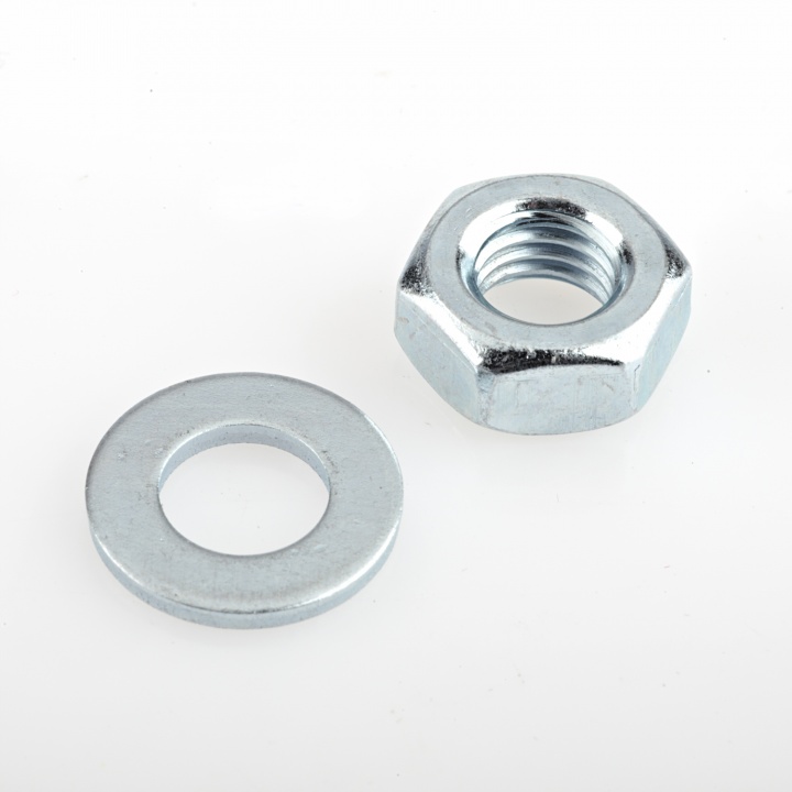 Unifix Hex Nut & Washer M12 Pack of 8 Selco